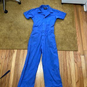 Big Bud Press Blue Short Sleeve Jumpsuit
